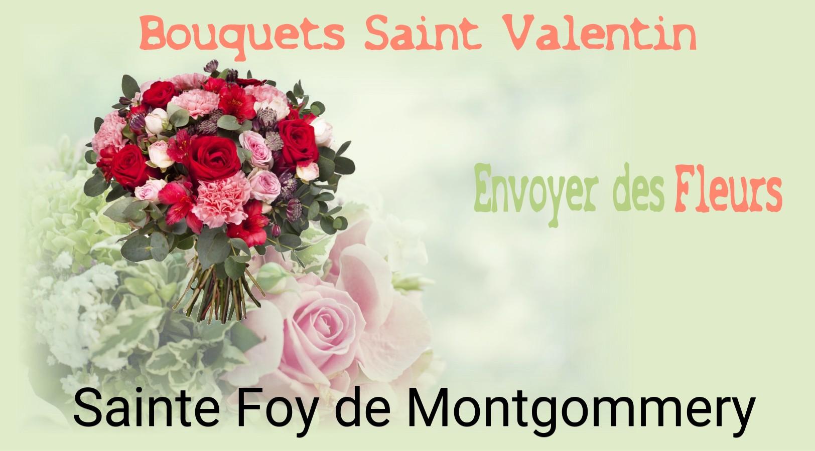 Roses de Saint-Valentin livrées à Sainte-Foy-de-Montgommery